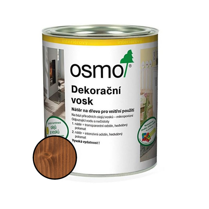 Vosk dekorační Osmo 3138 mahagon 0