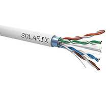 Kabel instalační Solarix CAT6 FTP stíněný PVC metráž Solarix