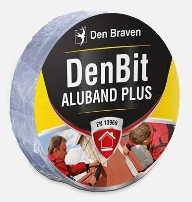 Páska bitumenová Den Bit Aluband Plus šířka 100 mm délka 10 m DEN BRAVEN