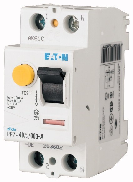 Chránič proudový Eaton PF7-25/2/03-A Eaton