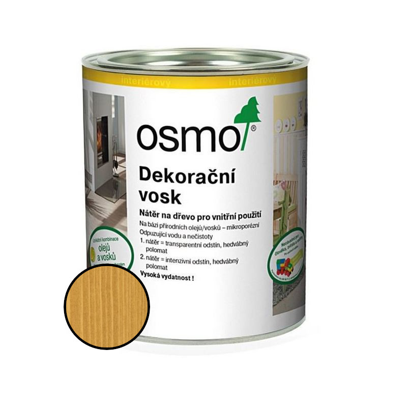 Vosk dekorační Osmo 3164 dub 0