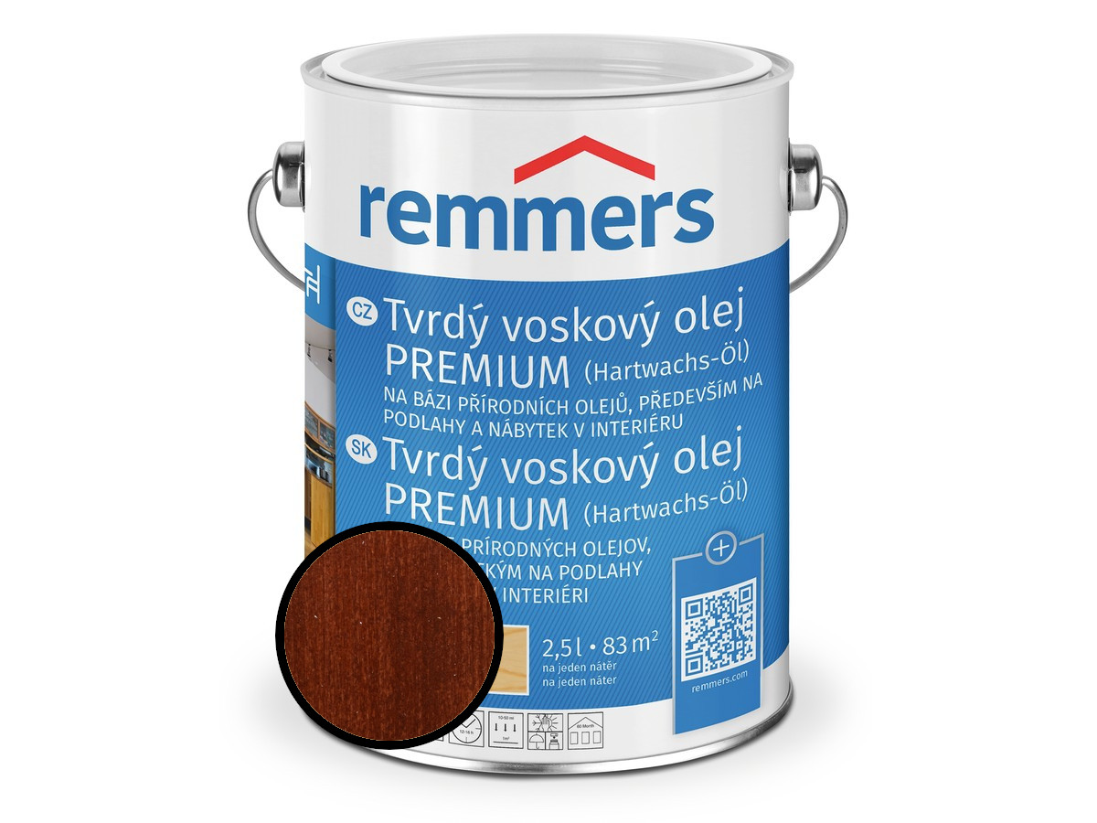 Olej tvrdý voskový Remmers Premium 1355 teak 2