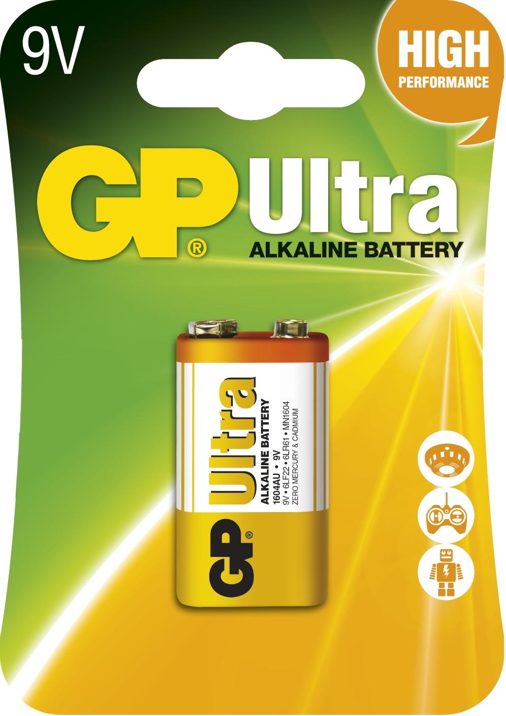 Baterie GP Ultra Alkaline 6LF22 EMOS