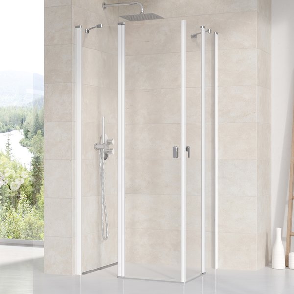 Dveře sprchové Ravak CRV2 900 mm satin/transparent RAVAK
