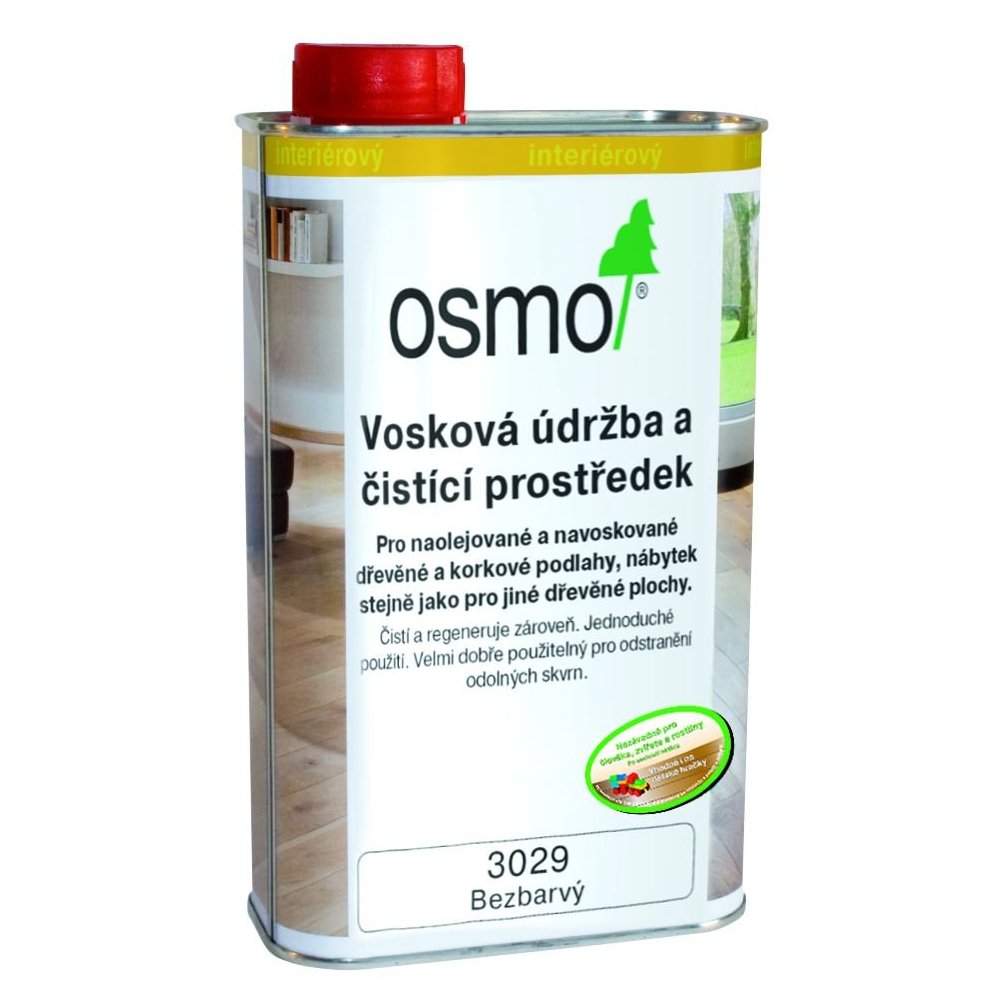 Vosková údržba a čisticí prostředek  Osmo 3029 bezbarvý 0