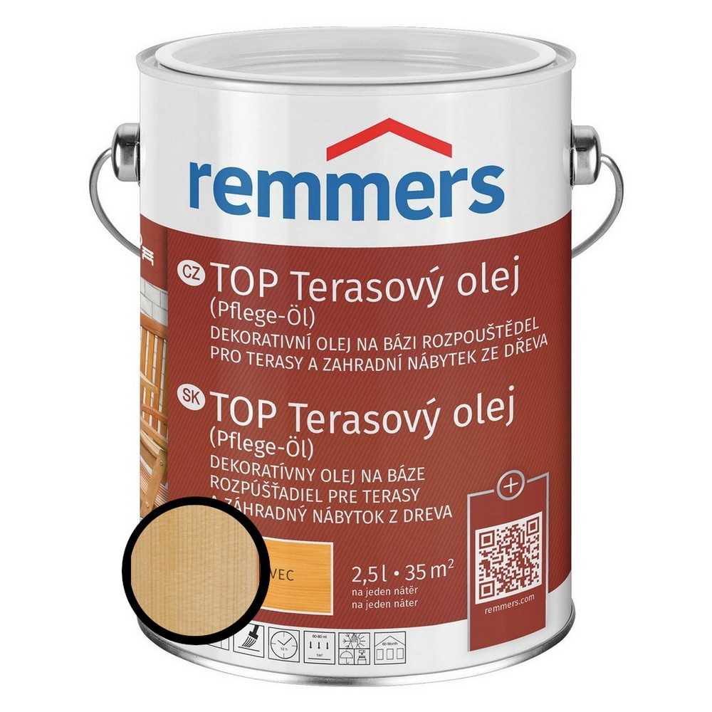 Olej terasový Remmers TOP bezbarvý