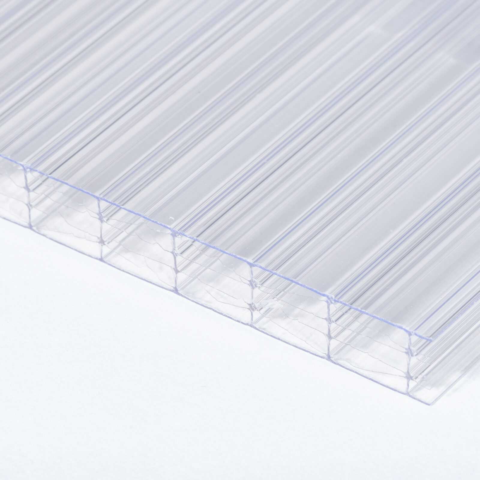 Deska polykarbonátová dutinková MULTICLEAR 10 STRONG 6 WALL 2UV čirá 1500×6000 mm ARLA PLAST