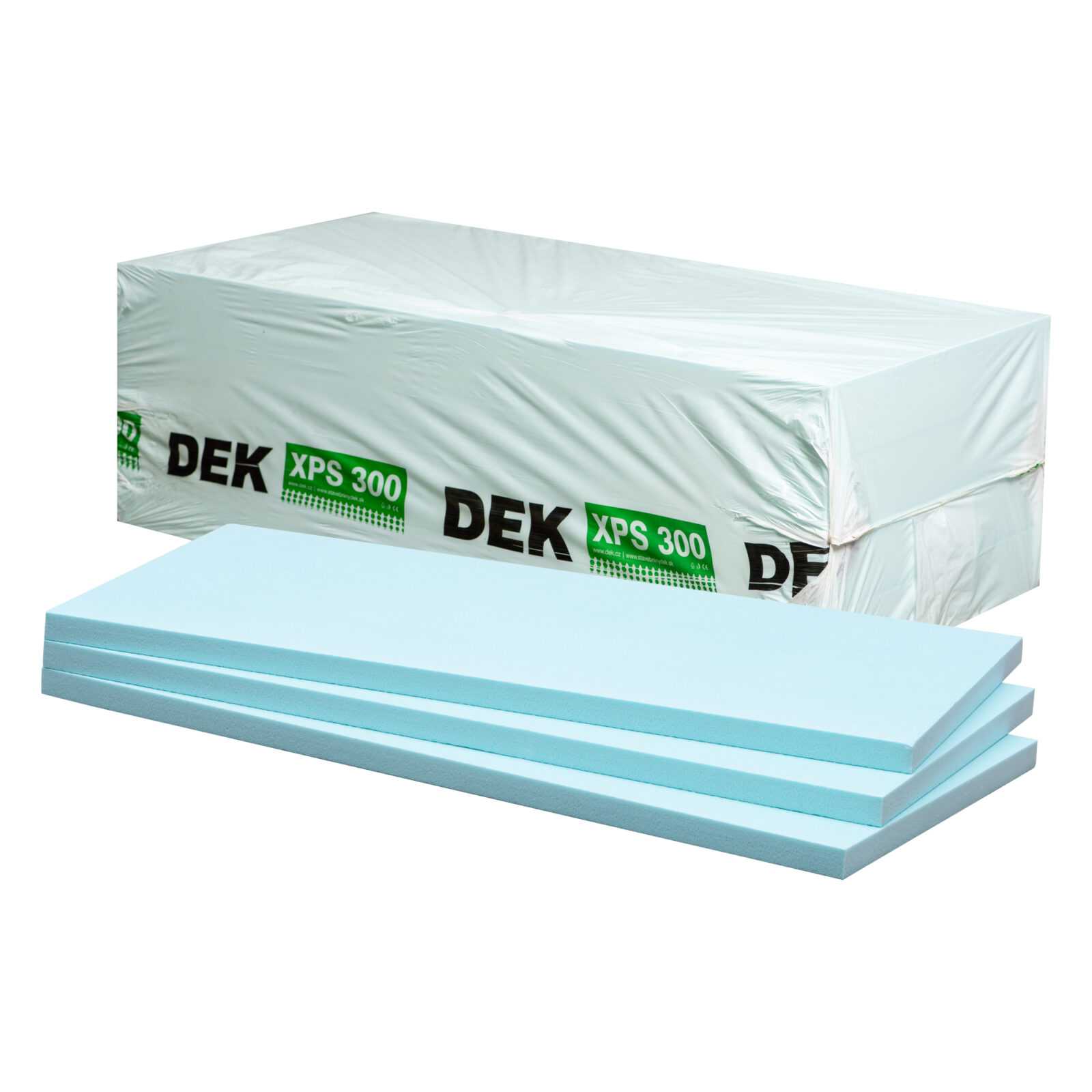 Tepelná izolace DEK XPS I 300 kPa 100 mm (3 m2/bal.) DEK