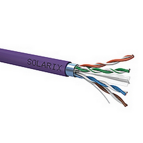 Kabel instalační Solarix CAT6 FTP stíněný LSOH metráž Solarix