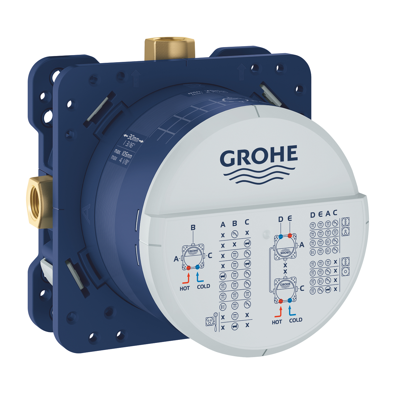 Podomítkové těleso univerzální Grohe RAPIDO SMARTBOX GROHE