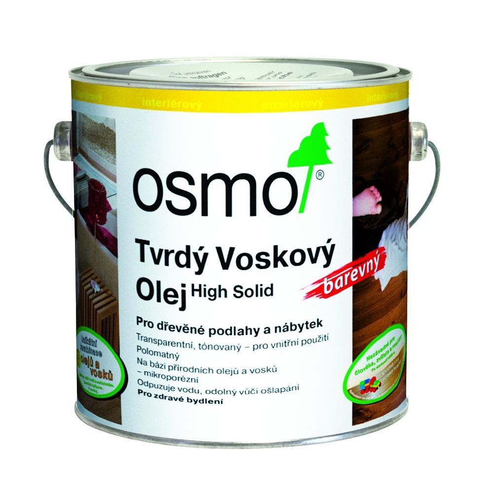 Olej tvrdý voskový Osmo 3067 světle šedý 0