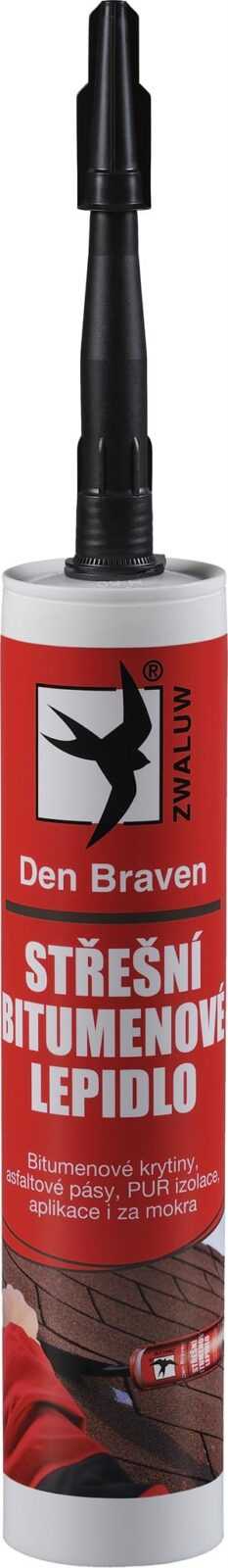 Lepidlo střešní bitumenové Den Braven 310 ml DEN BRAVEN