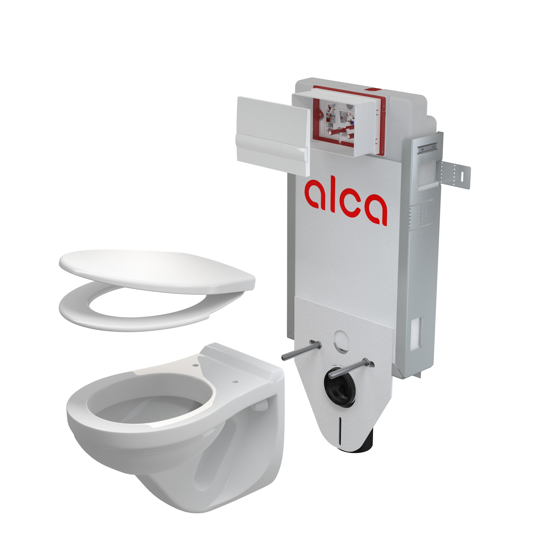 Set 5v1 pro závěsné WC Alca Renovmodul AM115/1000 WC Alca ALCA PLAST