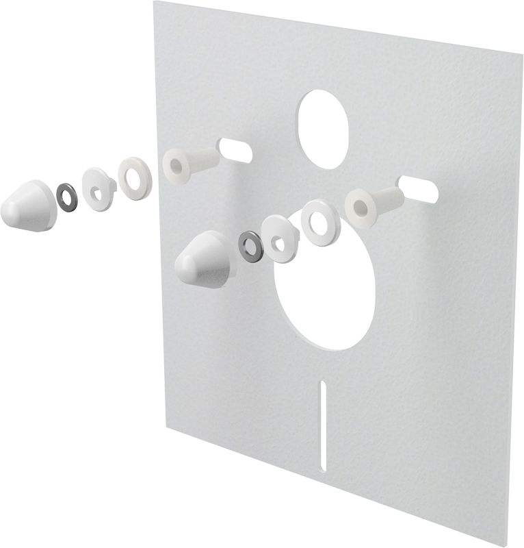 Deska izolační Alcadrain M930 pro závěsné WC a bidet bílá ALCA PLAST