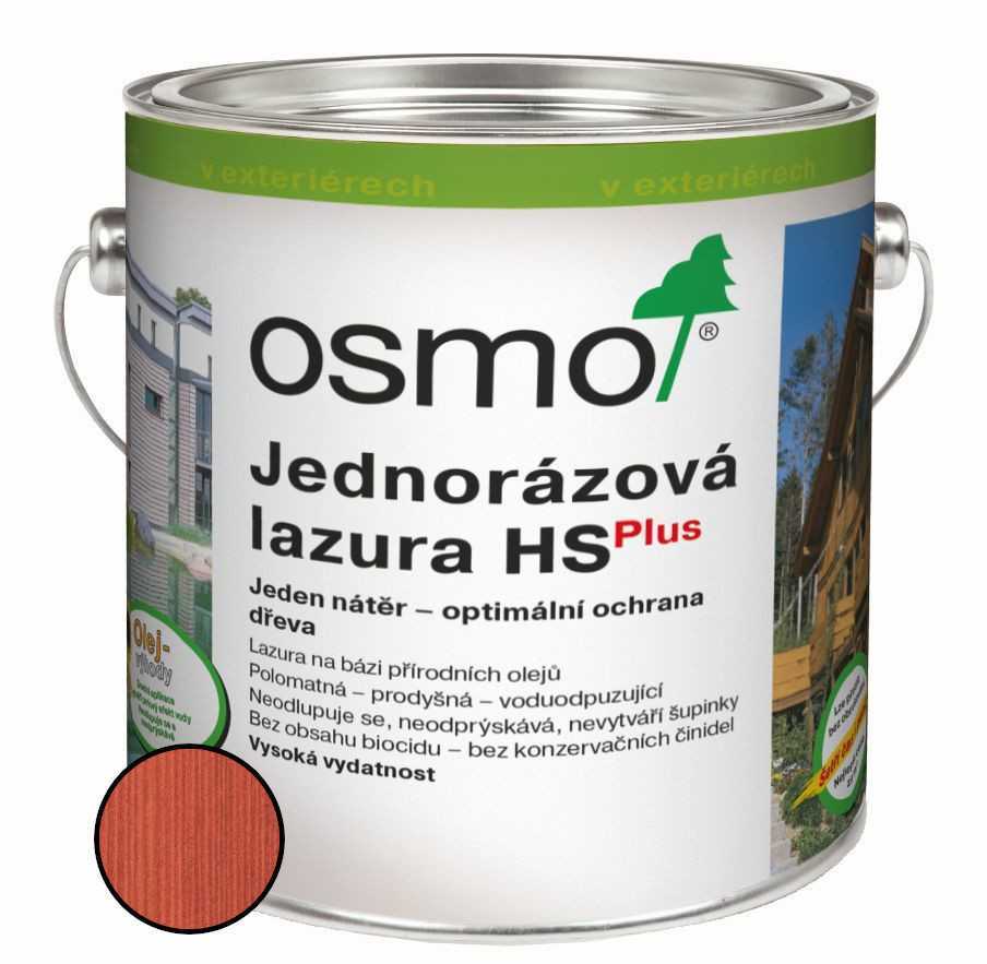 Lazura jednorázová Osmo HS plus 9234 skand. červená 0