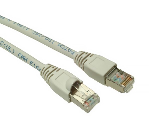 Kabel patch Solarix CAT6 SFTP stíněný PVC 1 m