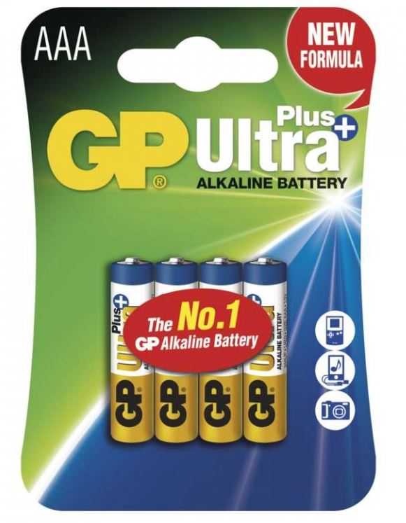 Baterie GP Ultra Plus Alkaline AAA EMOS