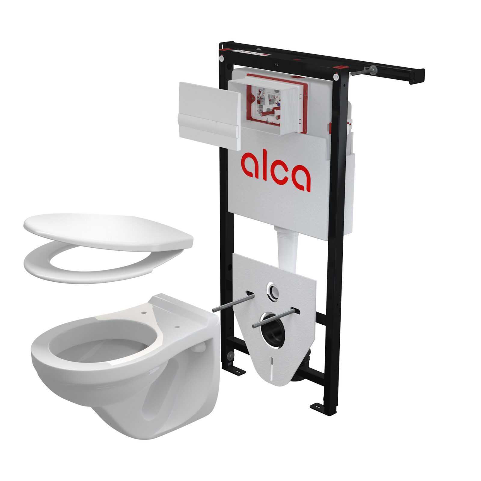 Set 5v1 pro závěsné WC Alca Jádromodul AM102/1120 WC Alca ALCA PLAST