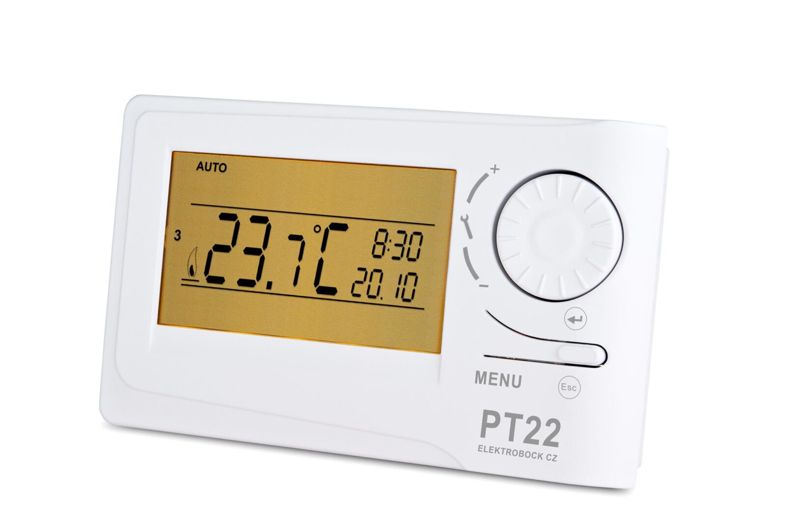 Termostat drátový digitální Elektrobock PT22 ELEKTROBOCK