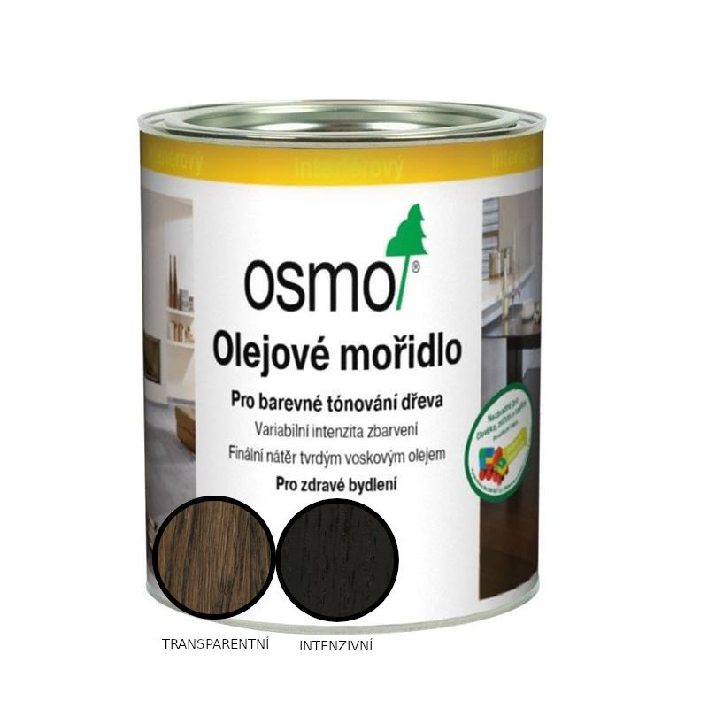 Mořidlo olejové Osmo 3590 černá 1 l AU-MEX