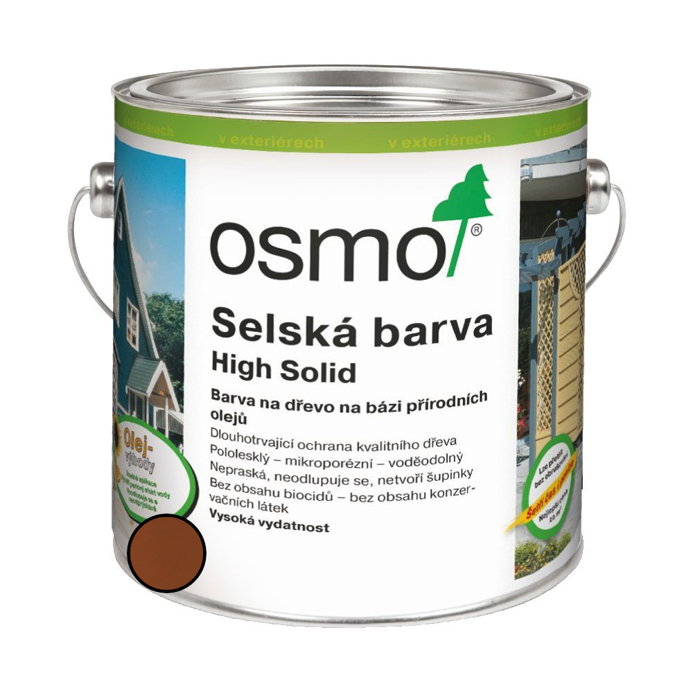 Nátěr venkovní Osmo 2310 Selská barva cedr/červená 2