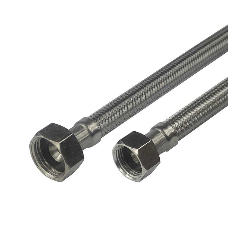 Hadice flexi voda 3/8" x 3/8" FF 200 cm