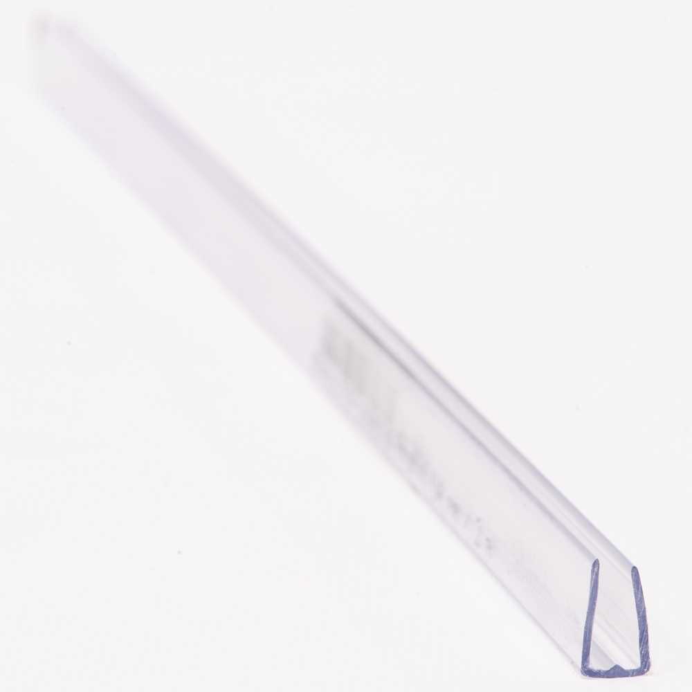 Polykarbonátový profil ukončovací tvaru U rozteč 4mm délka 6m ARLA PLAST