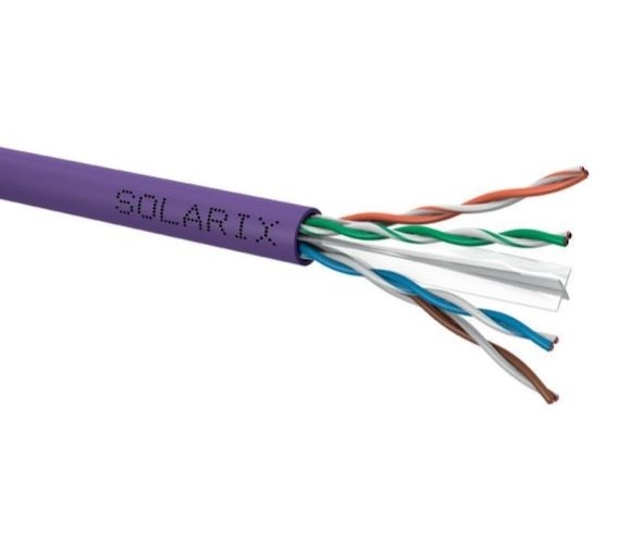 Kabel instalační Solarix CAT6 UTP nestíněný LSOH 305 m/bal. Solarix