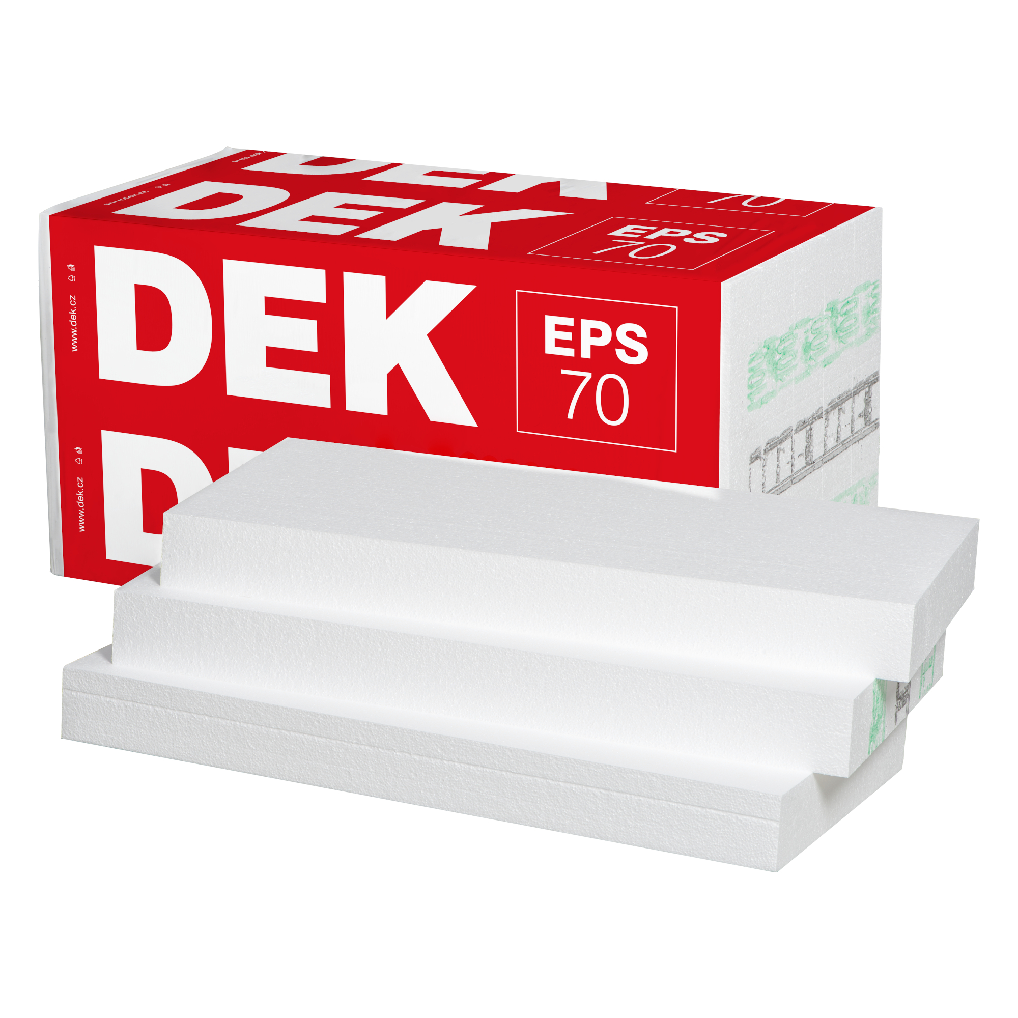 Tepelná izolace DEK EPS 70 F 120 mm (2 m2/bal.) DEK