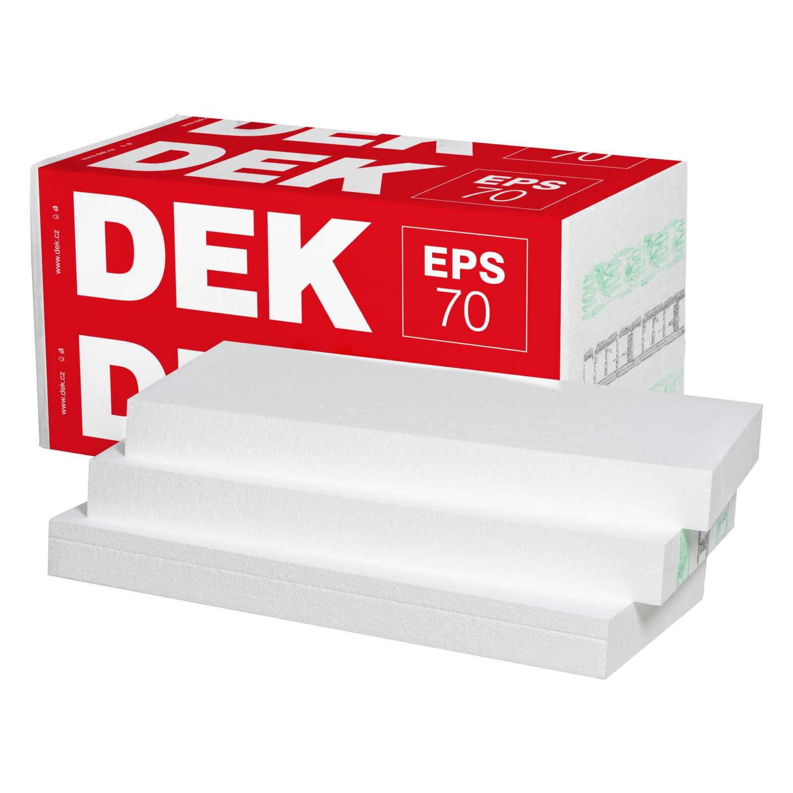 Tepelná izolace DEK EPS 70 F 140 mm (2 m2/bal.) DEK