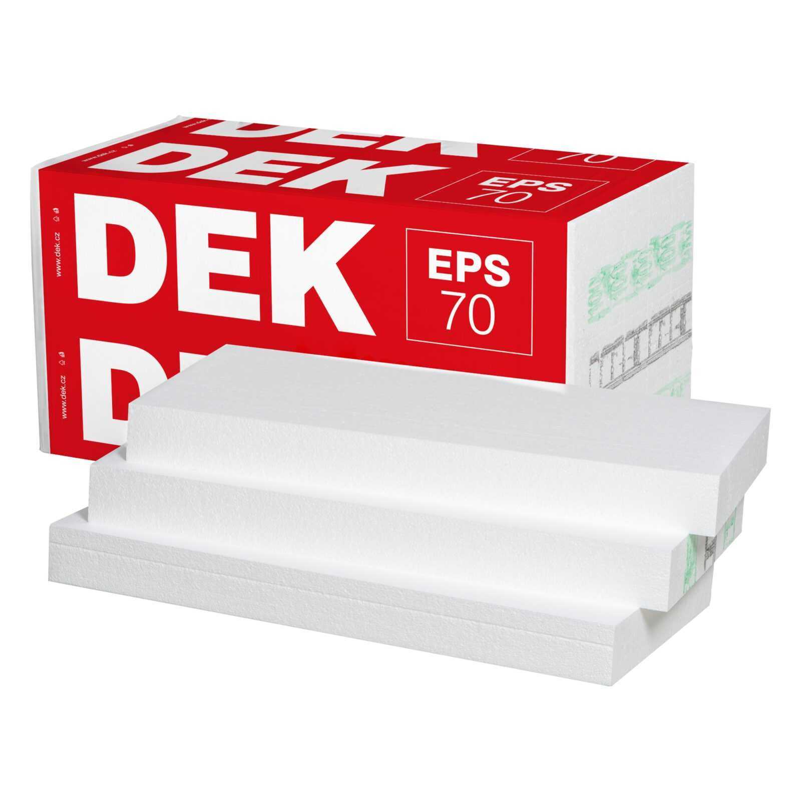 Tepelná izolace DEK EPS 70 F 200 mm (1 m2/bal.) DEK