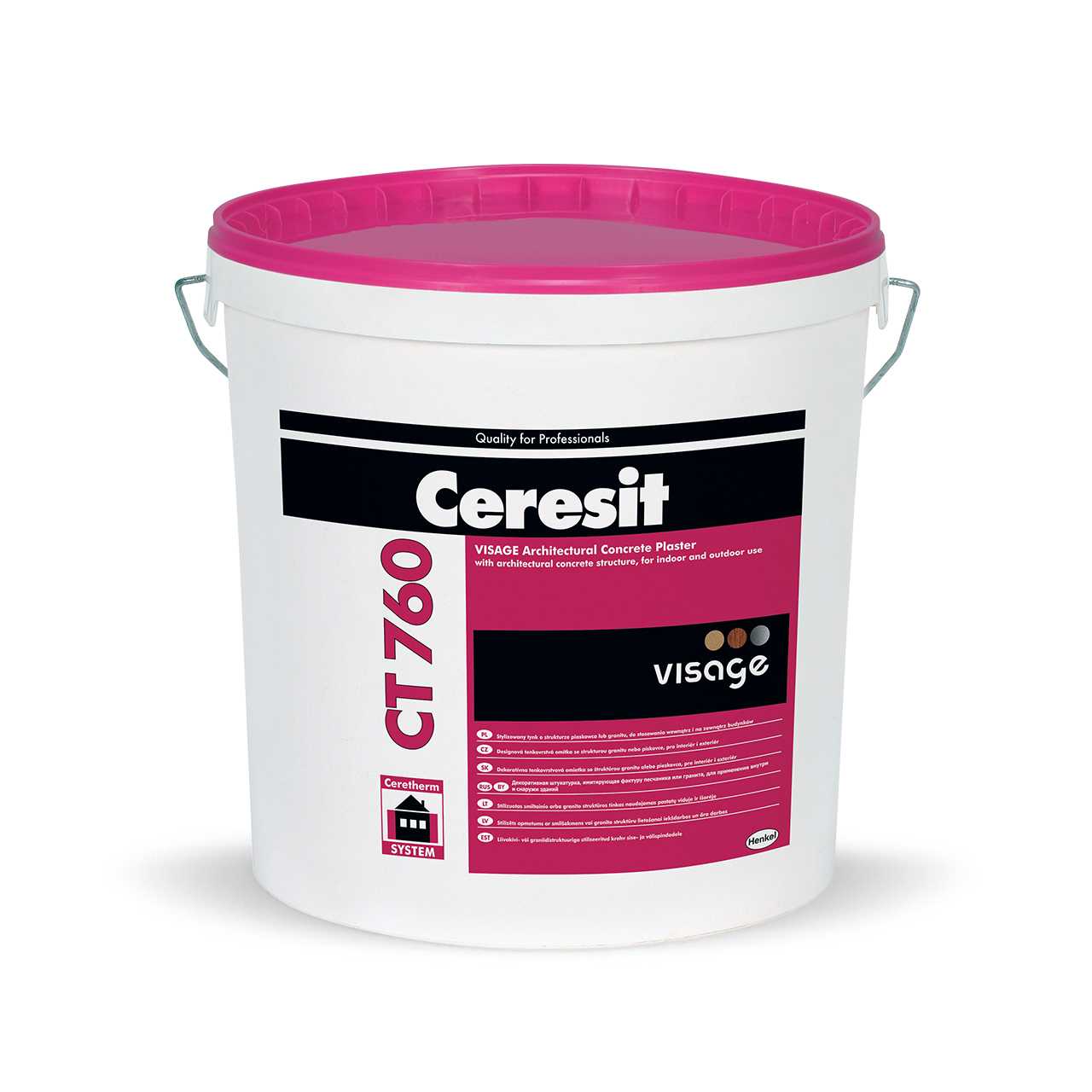 Designová omítka Ceresit CT 760 VISAGE pohledový beton