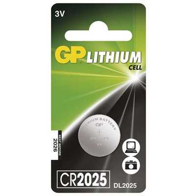 Baterie GP Lithium Cell CR2025 165 mAh EMOS