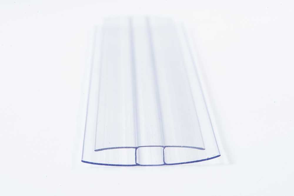 Polykarbonátový profil spojovací tvaru H rozteč 6mm délka 6m ARLA PLAST