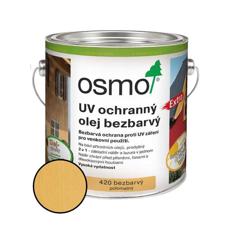 Olej UV ochranný Osmo 420 extra bezbarvý