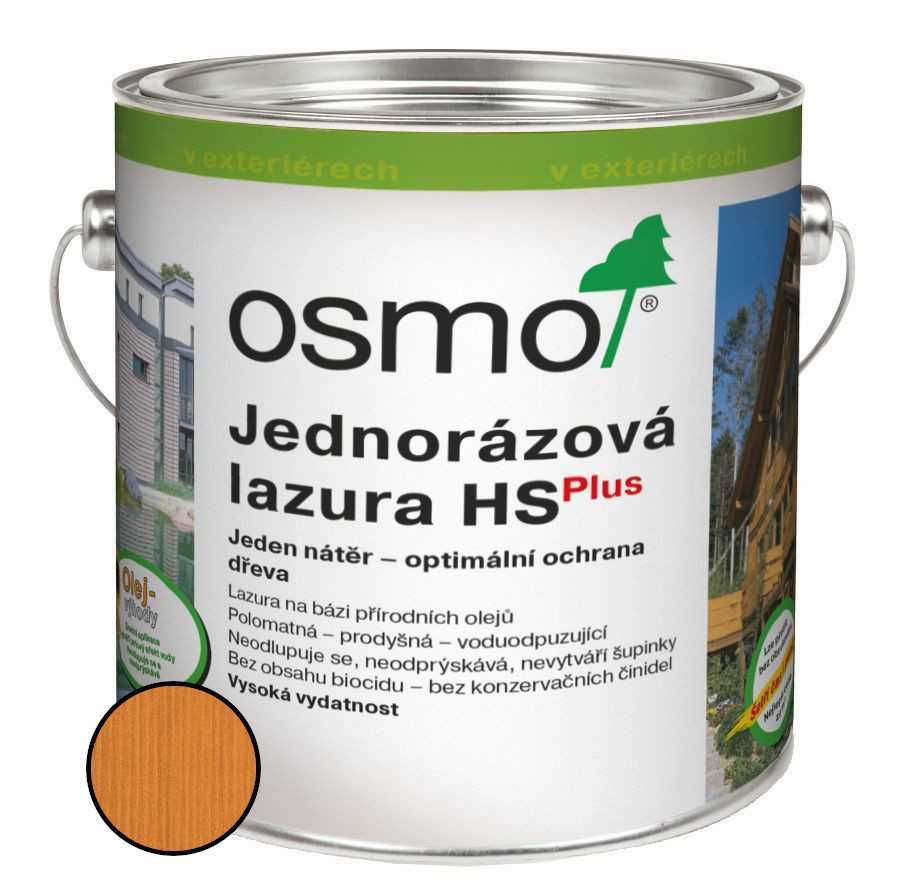 Lazura jednorázová Osmo HS plus 9235 červený cedr 2