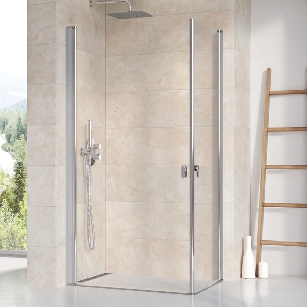 Dveře sprchové Ravak CRV1 1 000 mm satin/transparent RAVAK