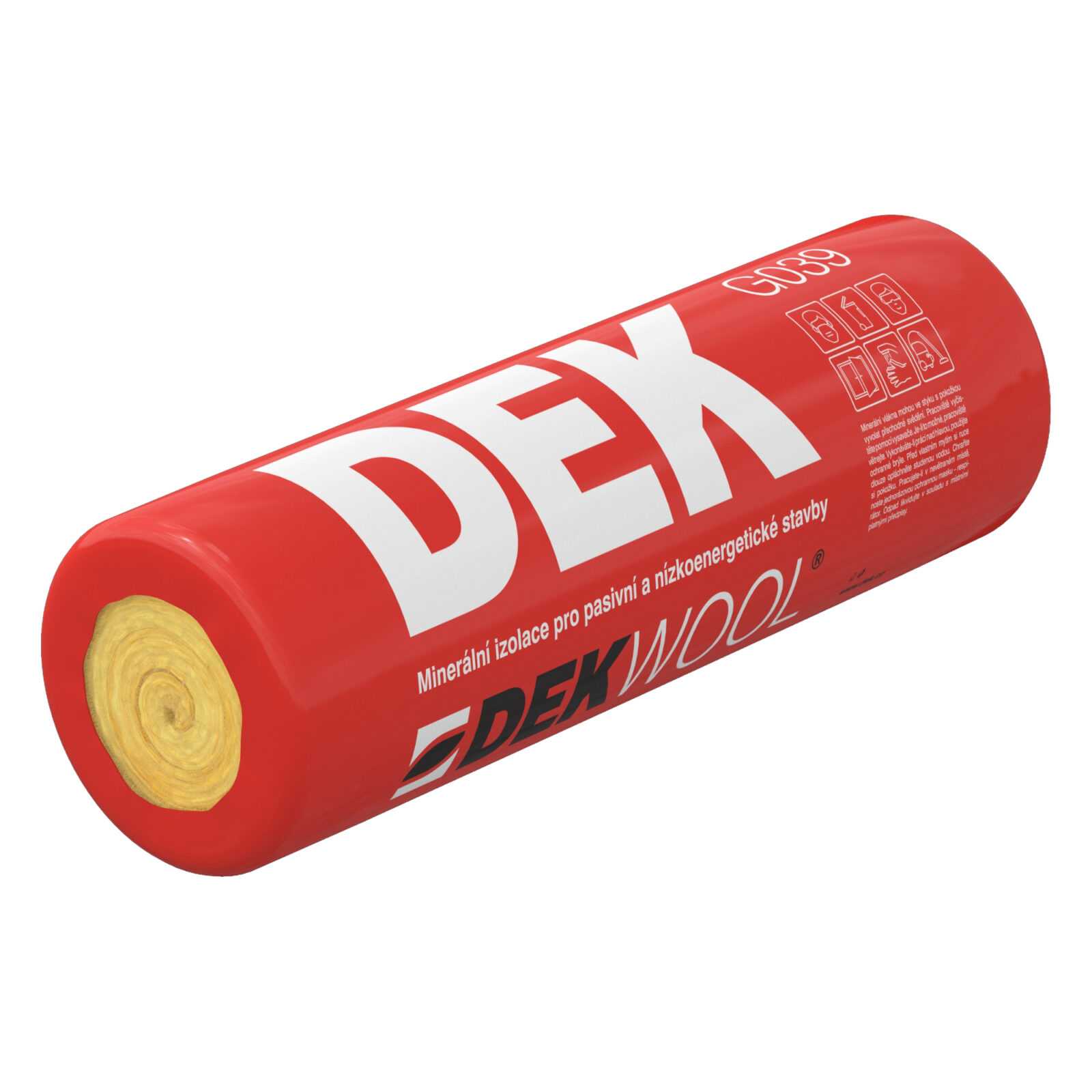 Tepelná izolace DEKWOOL G 039r 80 mm (14