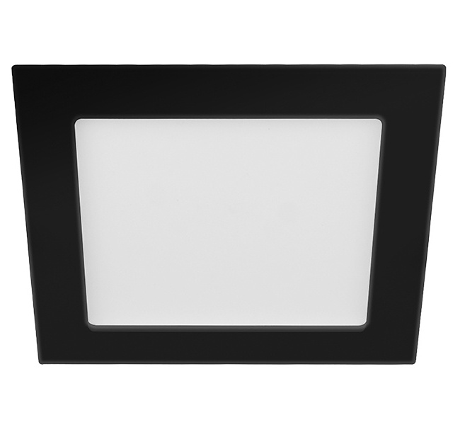 Svítidlo LED Panlux čtvercové 6 W černá