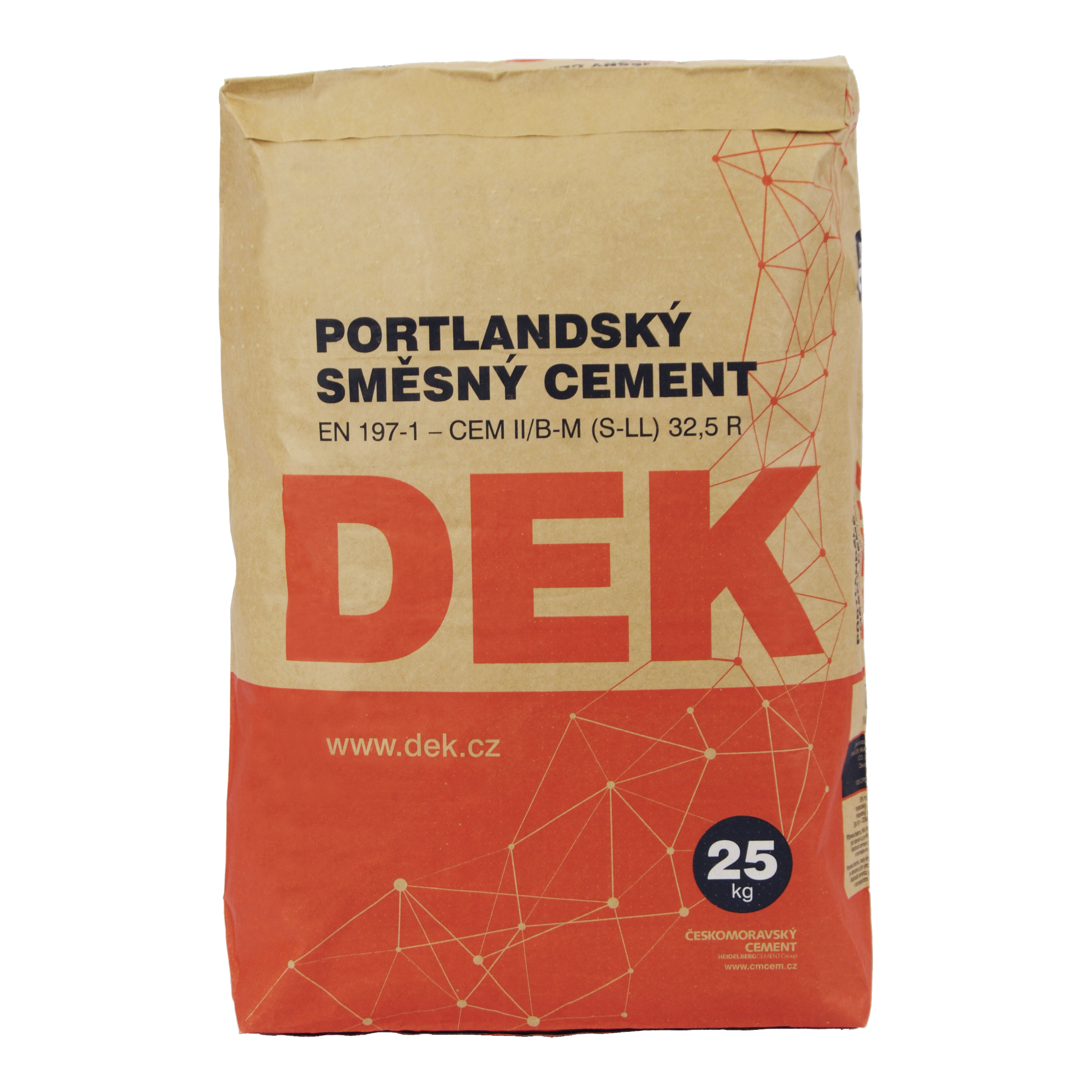 Cement portlandský směsný DEK CEM II/B-M(V-LL) 32