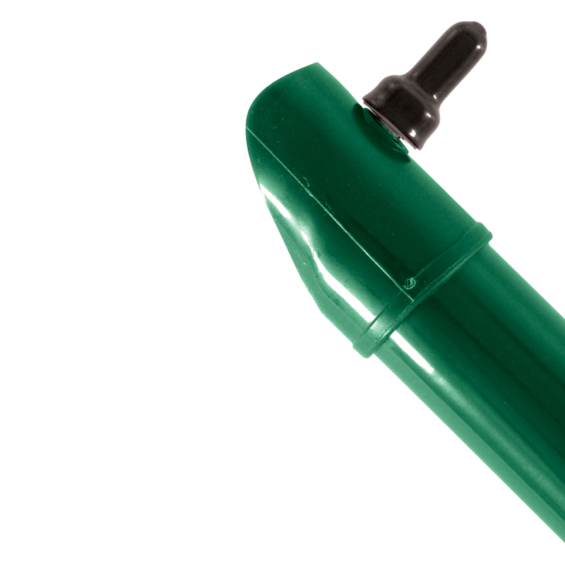 Vzpěra kulatá Ideal Zn + PVC zelená průměr 38 mm délka 1
