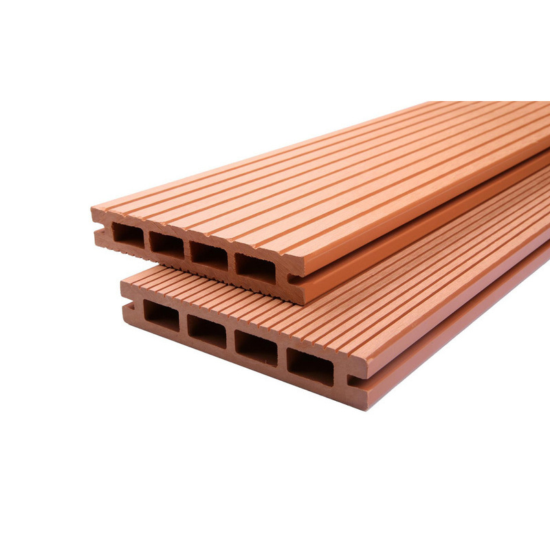 Prkno terasové dřevoplastové DŘEVOplus DUAL světlý dub 25×150×4000 mm EFIOS