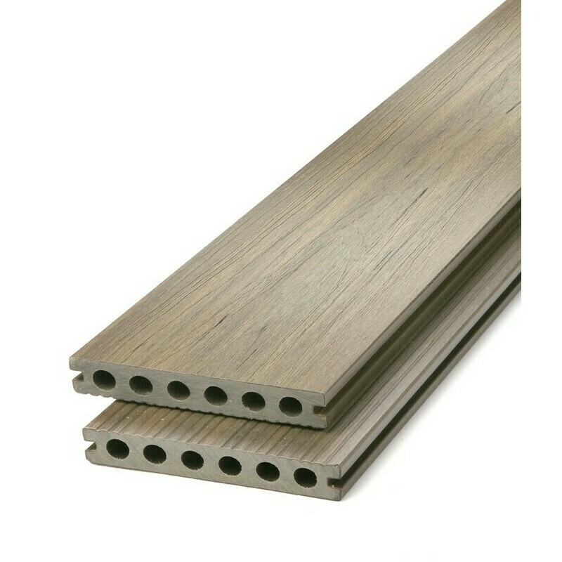 Prkno terasové dřevoplastové DŘEVOplus PROFI antique 23×138×4000 mm EFIOS