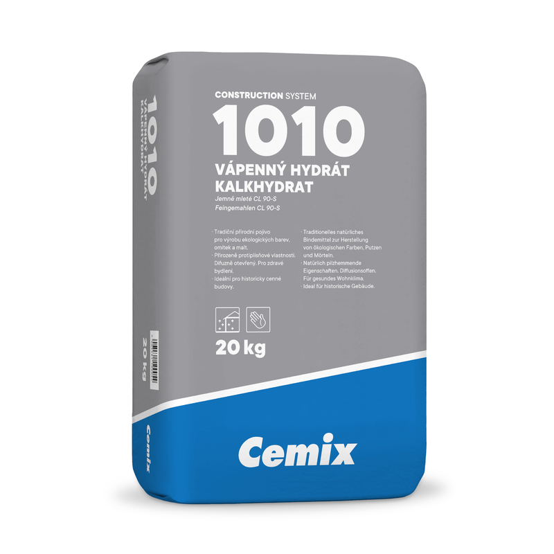 Hydrát vápenný Cemix 1010 CL 90-S 20 kg CEMIX