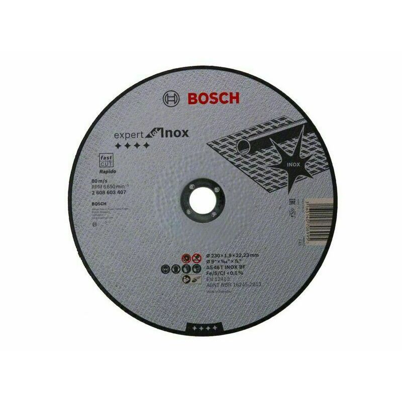 Kotouč řezný Bosch Expert for Inox Rapido 230×1