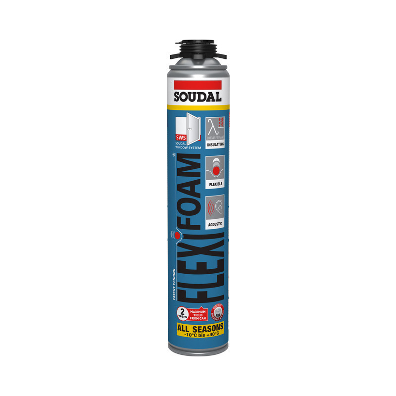 Pěna montážní Soudal FLEXIFOAM GUN 750 ml Soudal