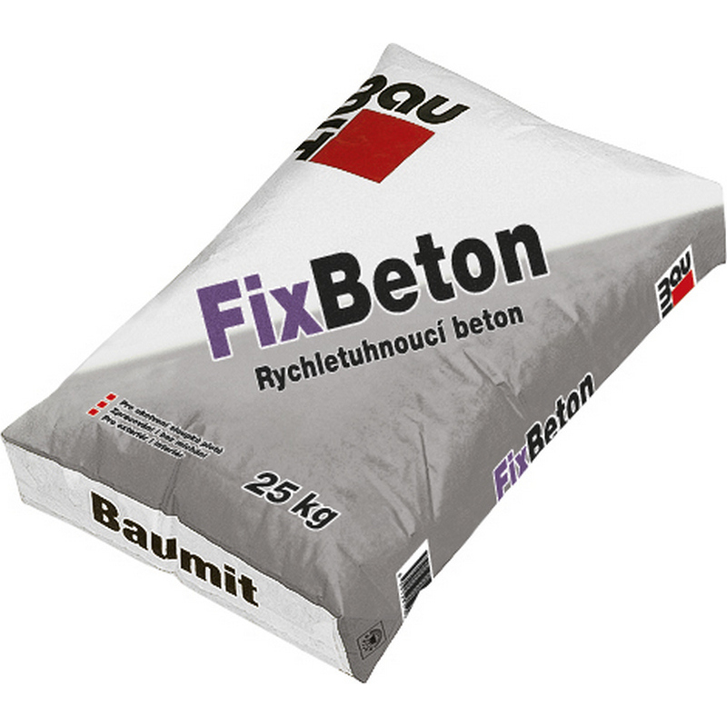 Beton rychletuhnoucí Baumit FixBeton 25 kg Baumit
