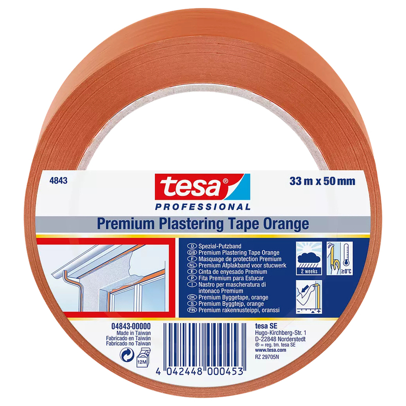 Páska maskovací PVC Tesa 4843 50 mm/33 m Tesa