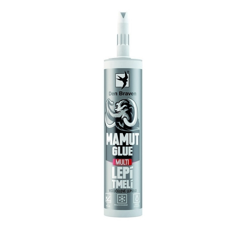 Lepidlo Den Braven MAMUT GLUE Multi bílý 290 ml Den Braven