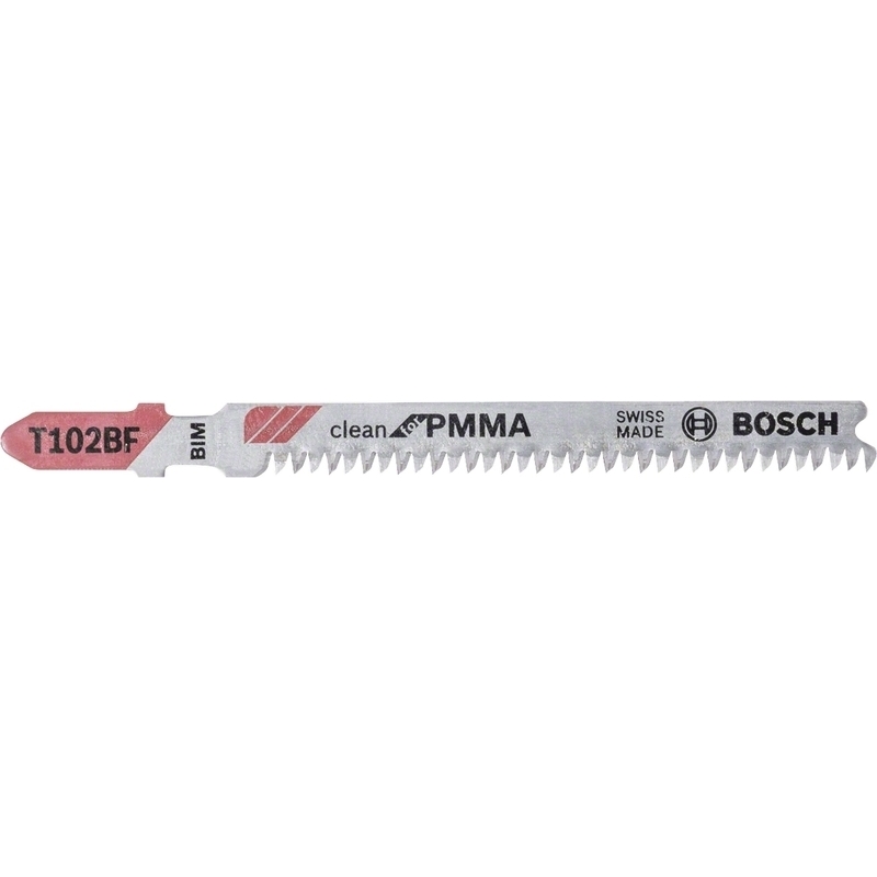 Plátek pilový Bosch T 102 BF Clean for PMMA 3 ks BOSCH